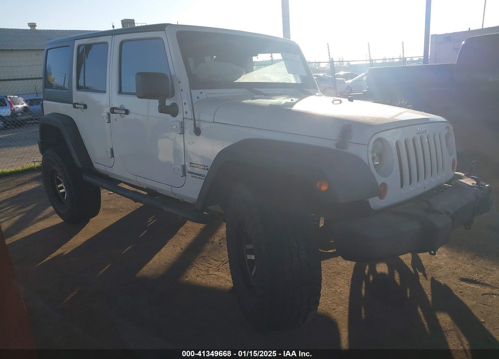 2013 JEEP WRANGLER UNLIMITED SPORT VIN: 1C4BJWDG3DL680643