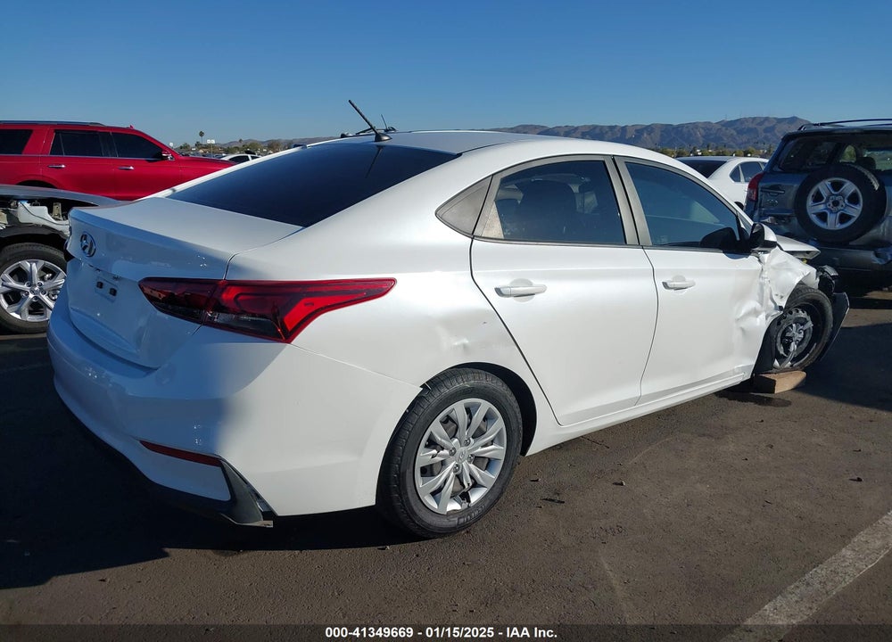 2021 HYUNDAI ACCENT VIN: 3KPC24A68ME144555