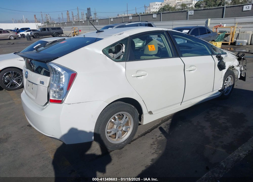 2011 TOYOTA PRIUS VIN: JTDKN3DU5B0260373