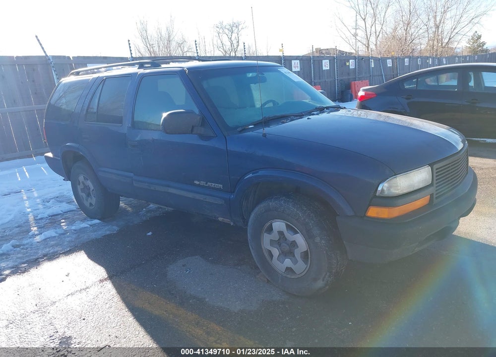 2002 CHEVROLET BLAZER LS VIN: 1GNDT13W82K183578