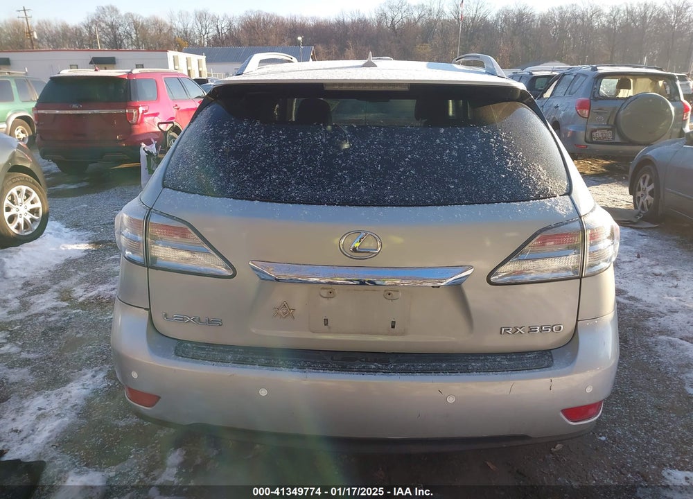 2010 LEXUS RX 350 BASE (A6) VIN: 2T2BK1BAXAC027305