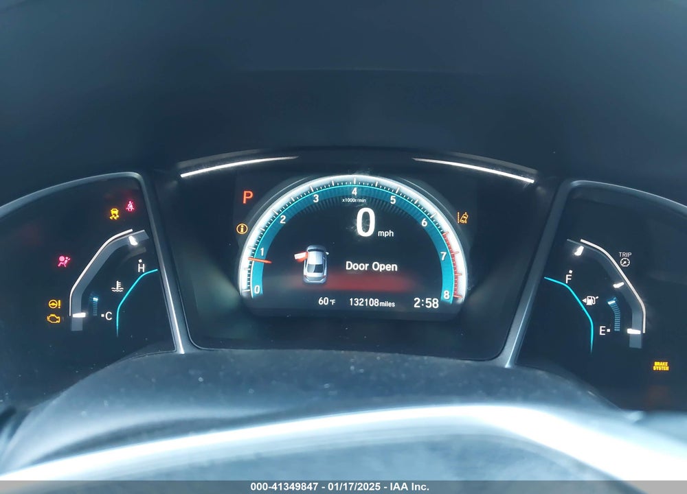 2018 HONDA CIVIC VIN: 19XFC1F95JE200619