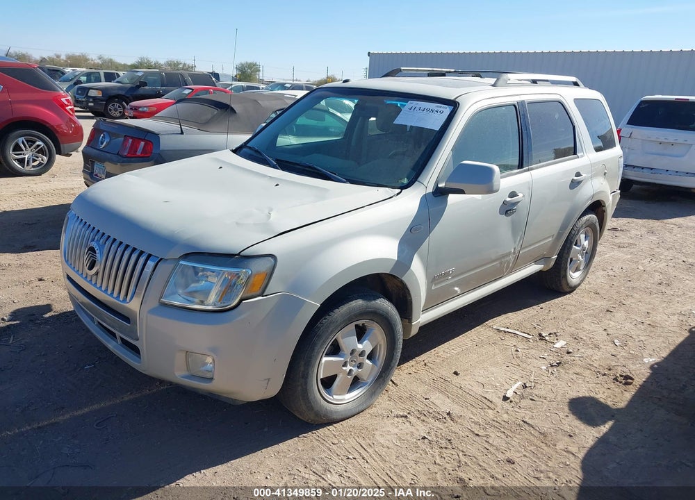 2008 MERCURY MARINER VIN: 4M2CU87108KJ49520
