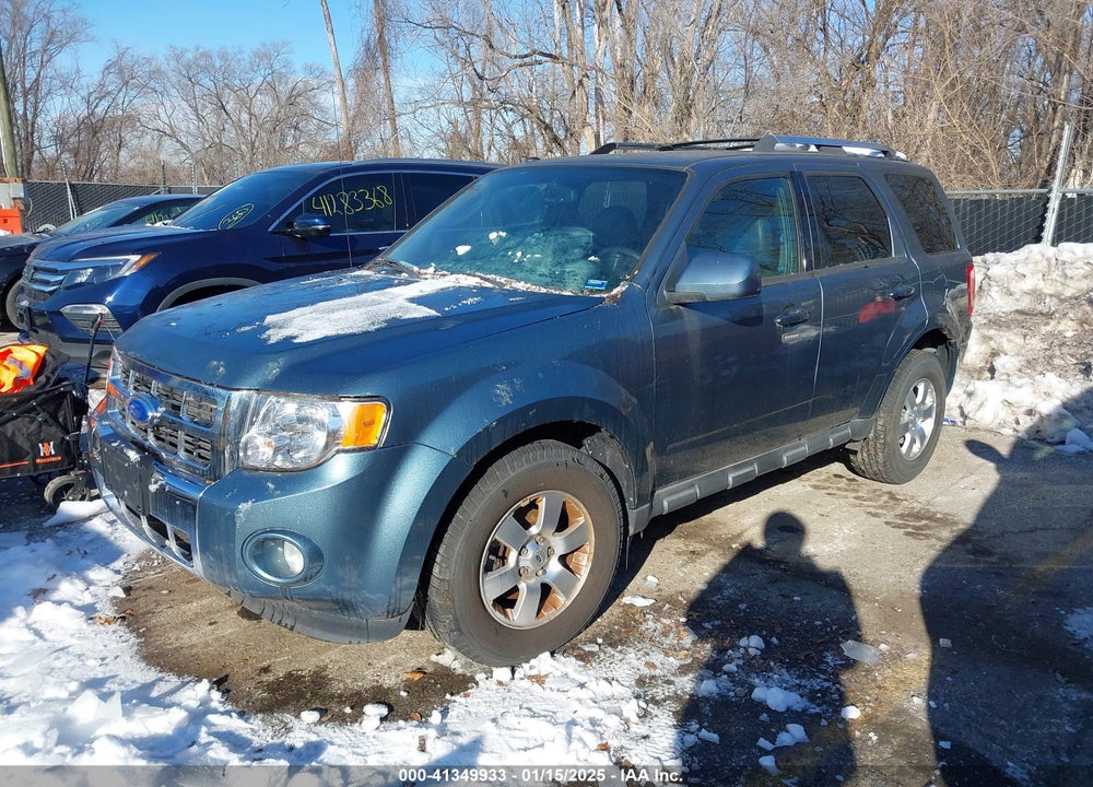 2011 FORD ESCAPE LIMITED VIN: 1FMCU9E76BKC31273