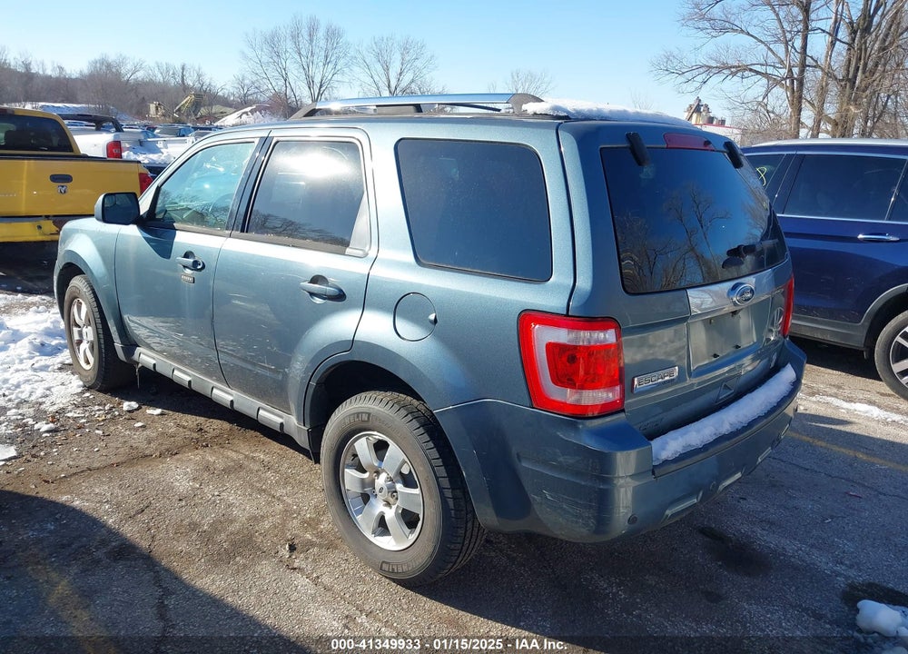 2011 FORD ESCAPE LIMITED VIN: 1FMCU9E76BKC31273