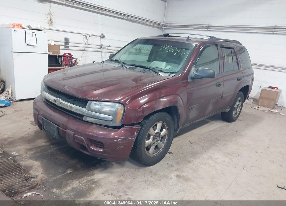 2007 CHEVROLET TRAILBLAZER LS VIN: 1GNDT13S872274404