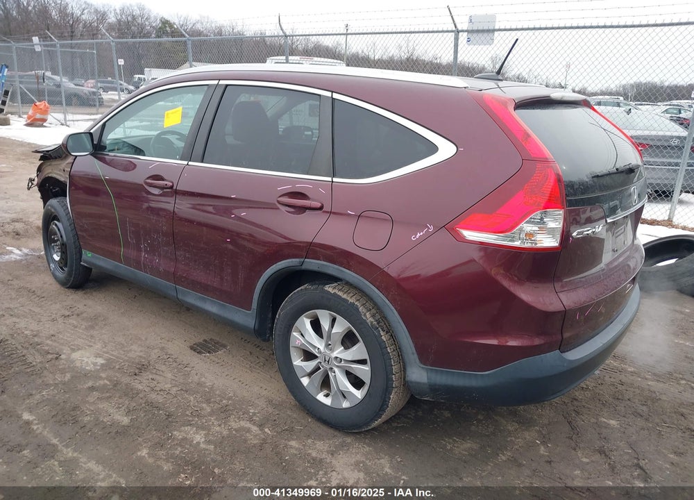 2014 HONDA CR-V EX-L VIN: 5J6RM4H71EL029320