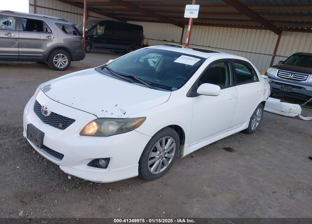 2010 TOYOTA COROLLA S VIN: 1NXBU4EE1AZ305554