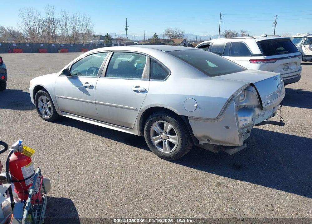 2013 CHEVROLET IMPALA VIN: 2G1WF5E39D1250106
