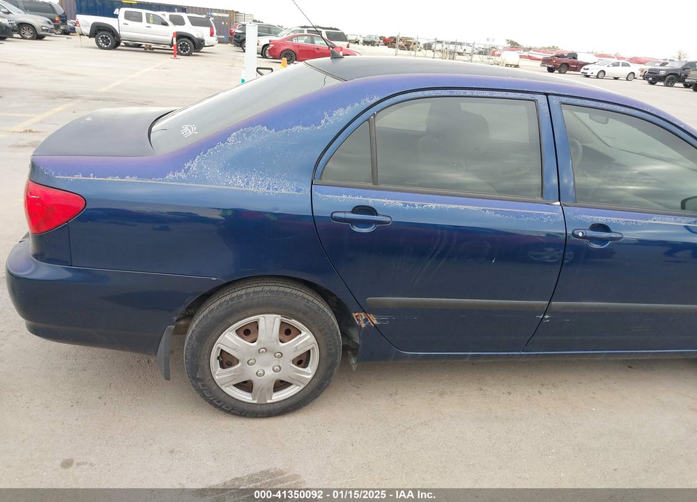 2006 TOYOTA COROLLA CE VIN: JTDBR32E860074915