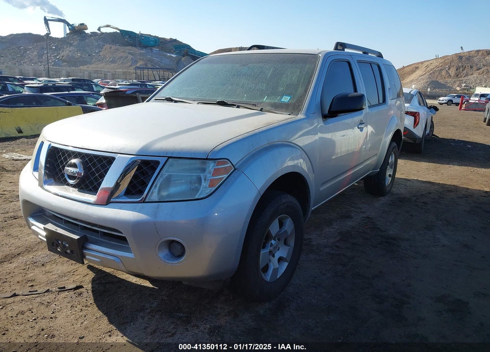 2010 NISSAN PATHFINDER S VIN: 5N1AR1NB9AC605897
