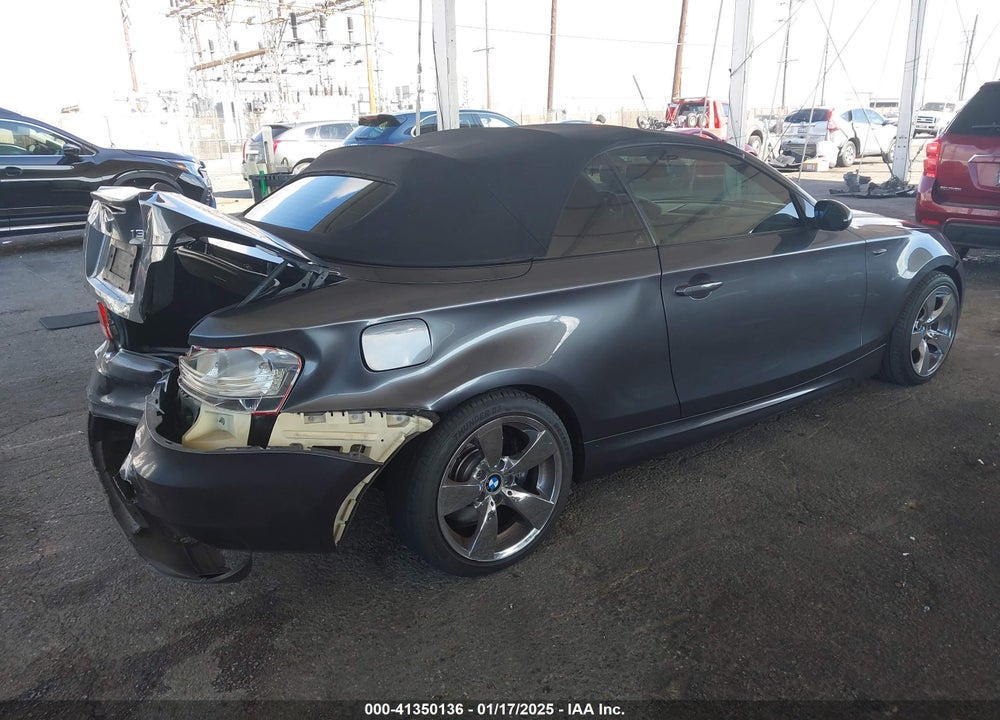 2008 BMW 135I VIN: WBAUN93518VF54953