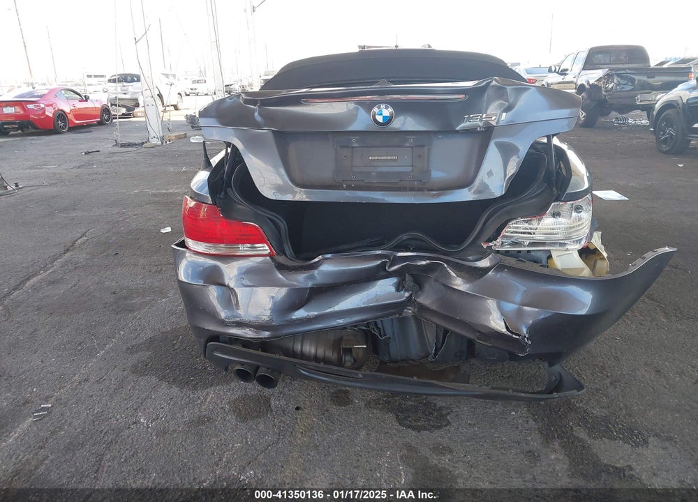 2008 BMW 135I VIN: WBAUN93518VF54953