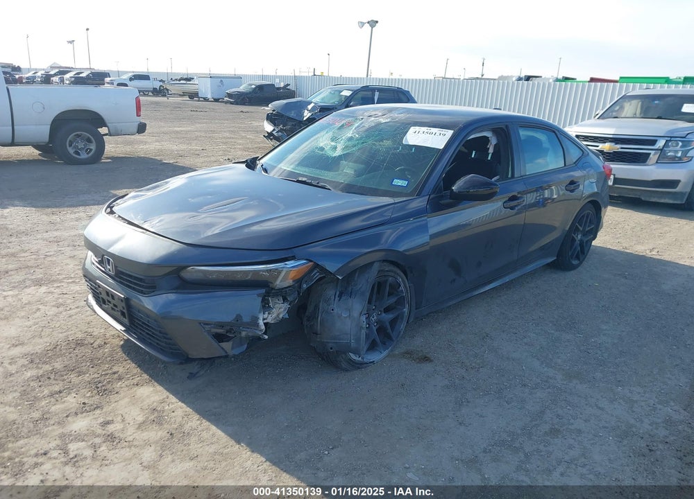 2023 HONDA CIVIC VIN: 2HGFE2F58PH501784