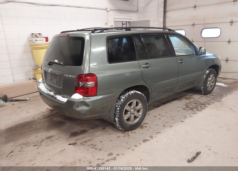 2005 TOYOTA HIGHLANDER V6 VIN: JTEEP21A650093856