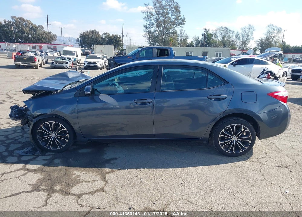 2016 TOYOTA COROLLA VIN: 5YFBURHE9GP531828