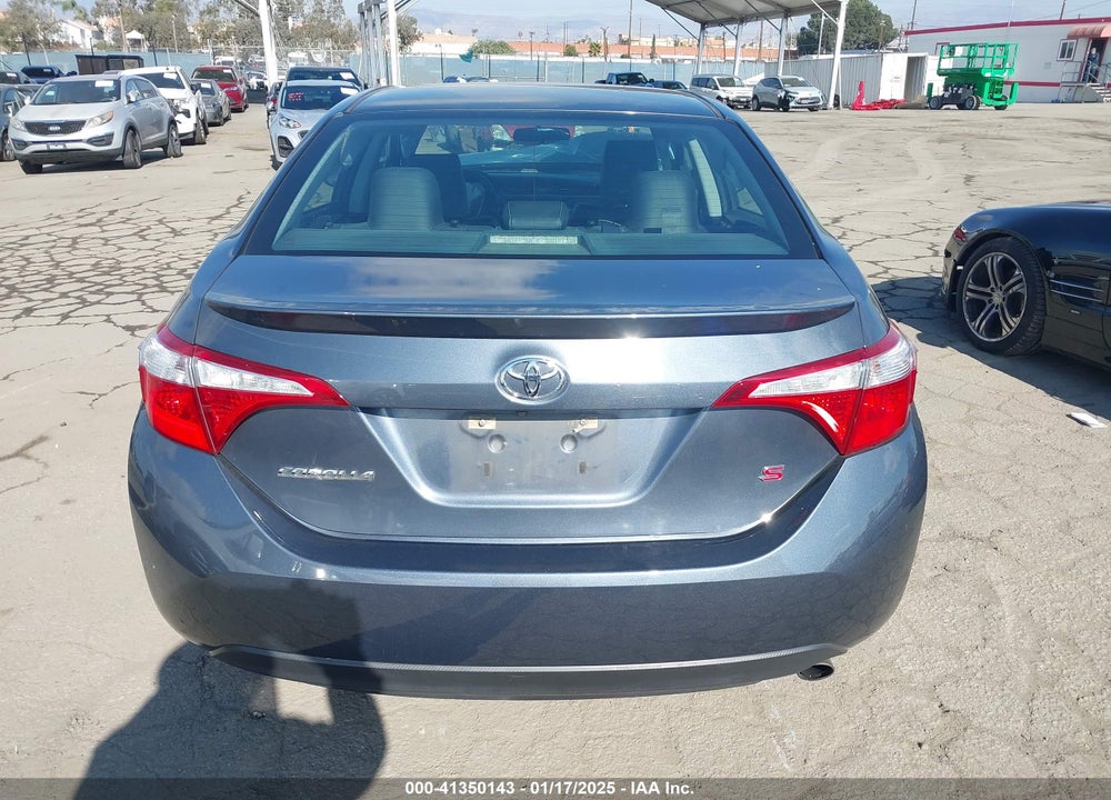 2016 TOYOTA COROLLA VIN: 5YFBURHE9GP531828