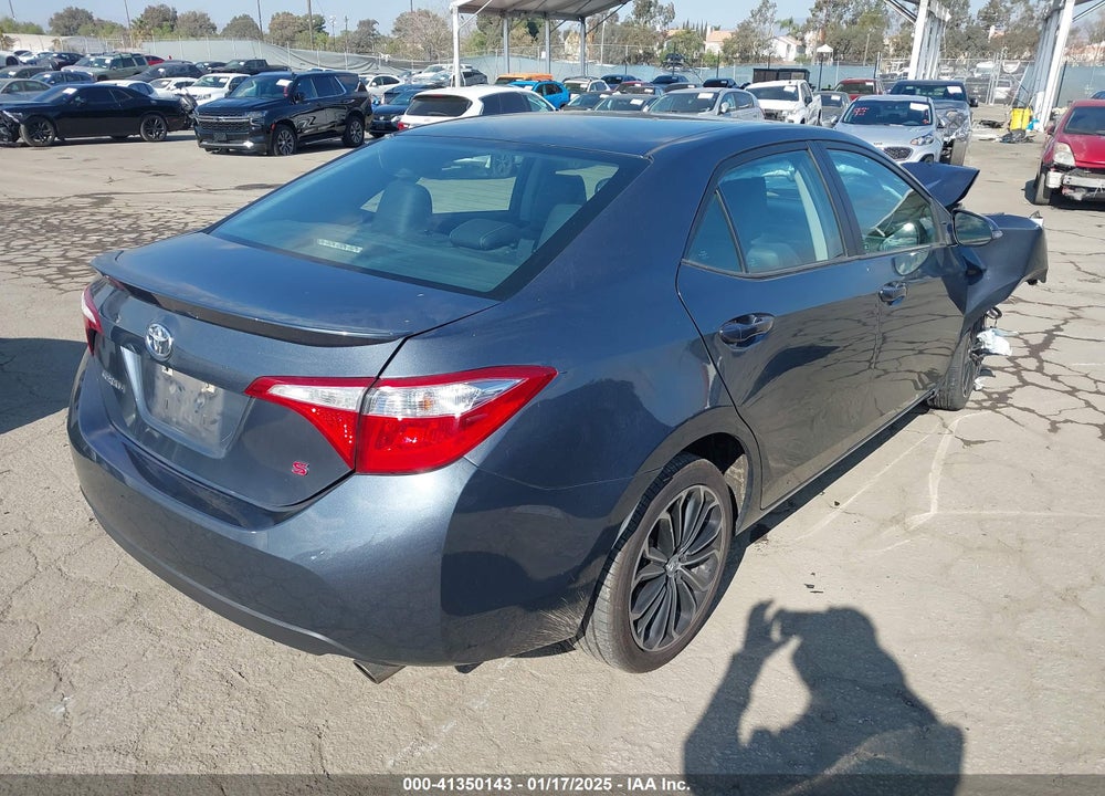 2016 TOYOTA COROLLA VIN: 5YFBURHE9GP531828