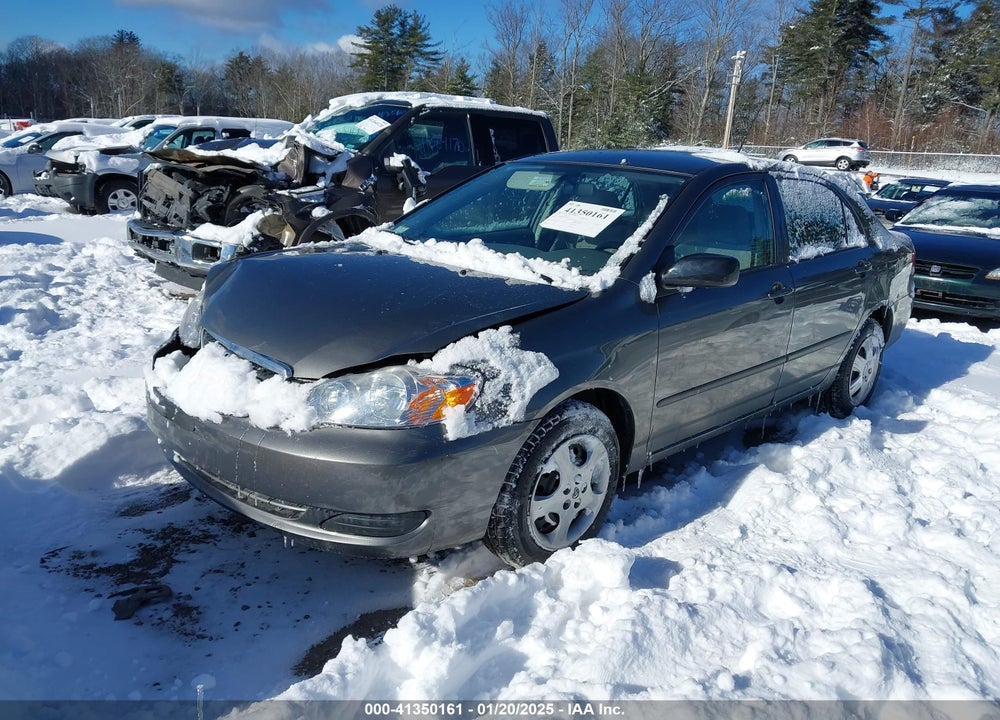 2008 TOYOTA COROLLA CE VIN: 2T1BR32E28C936275
