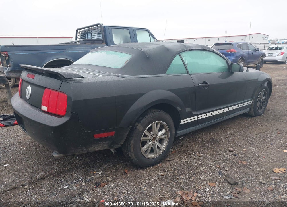 2006 FORD MUSTANG V6 VIN: 1ZVFT84N065190560