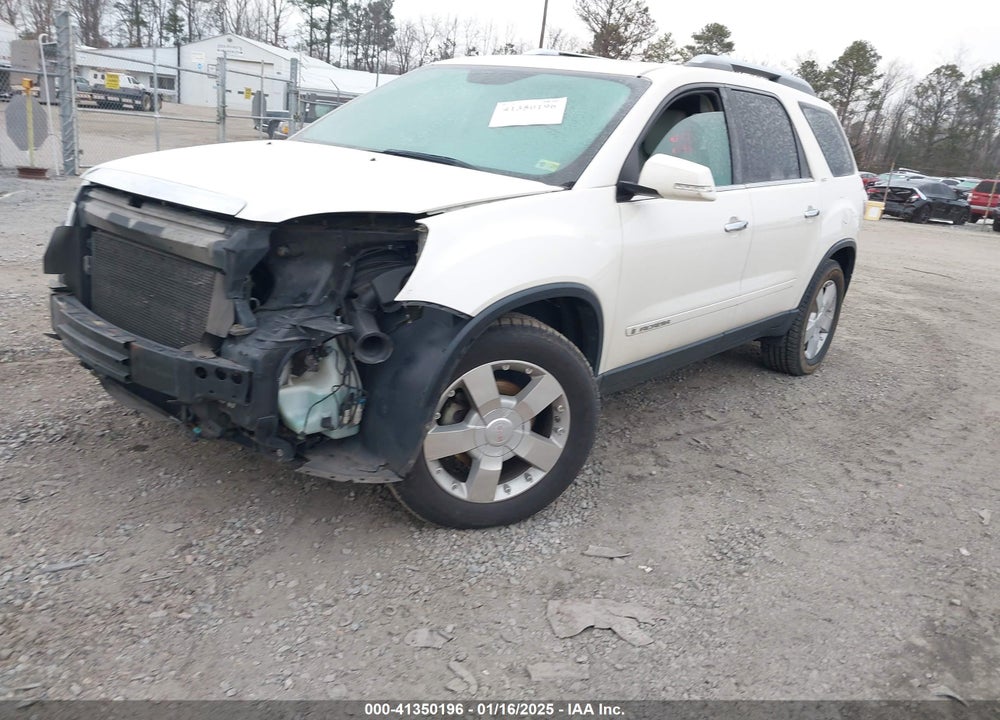 2008 GMC ACADIA SLT-2 VIN: 1GKEV33708J293409