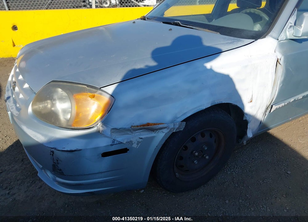 2004 HYUNDAI ACCENT GL VIN: KMHCG45C14U547954