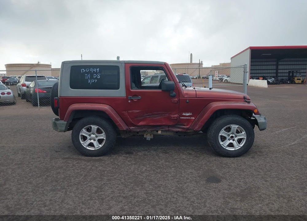 2009 JEEP WRANGLER SAHARA VIN: 1J4FA54119L776733