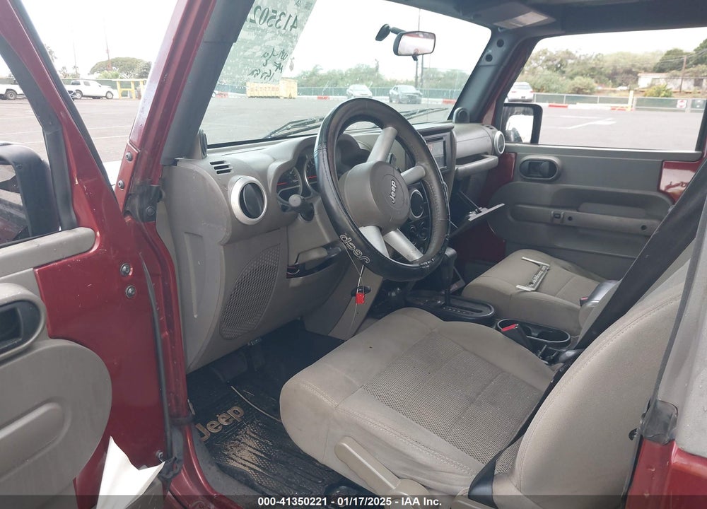2009 JEEP WRANGLER SAHARA VIN: 1J4FA54119L776733