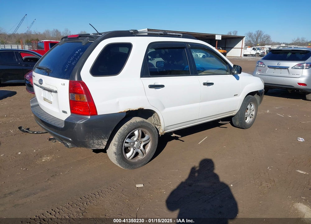2008 KIA SPORTAGE LX V6 VIN: KNDJE723487454289