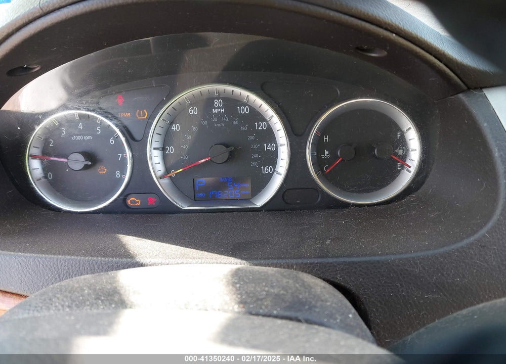 2010 HYUNDAI SONATA VIN: 5NPET4AC6AH621020