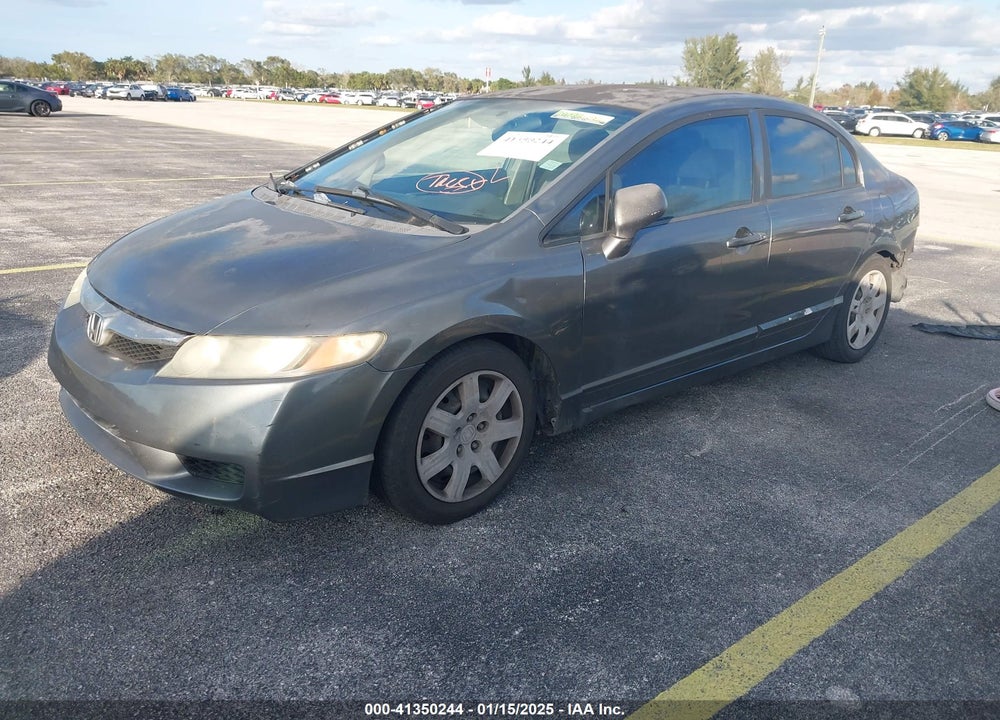 2009 HONDA CIVIC LX VIN: 2HGFA16589H307670