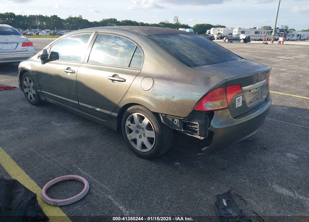 2009 HONDA CIVIC LX VIN: 2HGFA16589H307670