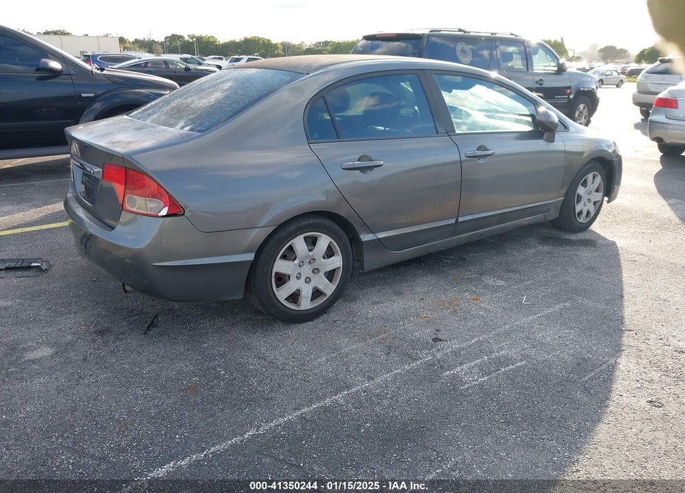 2009 HONDA CIVIC LX VIN: 2HGFA16589H307670