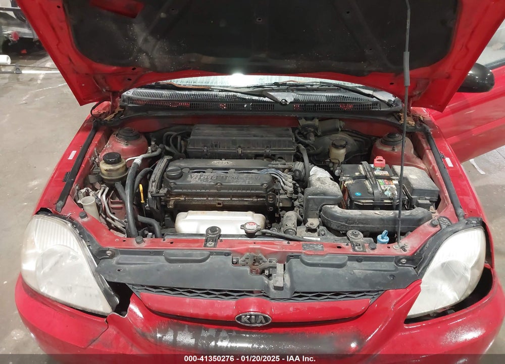 2005 KIA RIO VIN: KNADC125556397214