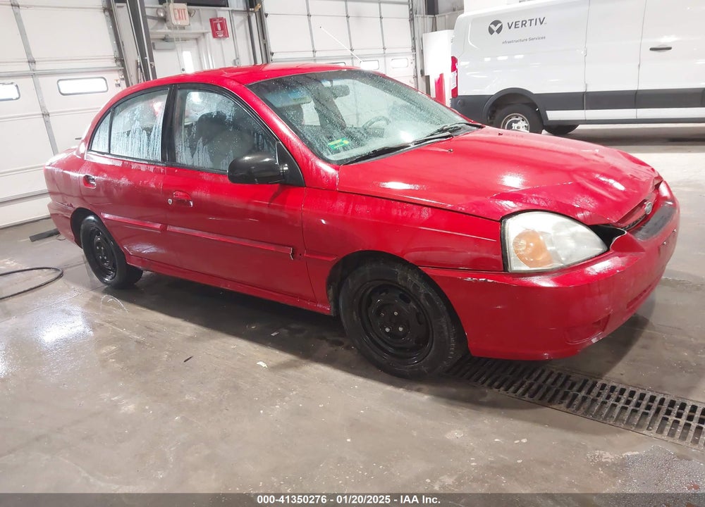 2005 KIA RIO VIN: KNADC125556397214