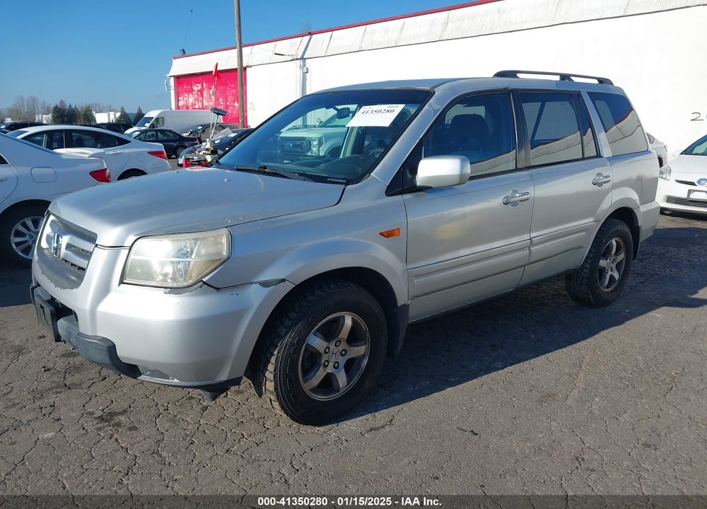 2008 HONDA PILOT SE VIN: 5FNYF18338B001727