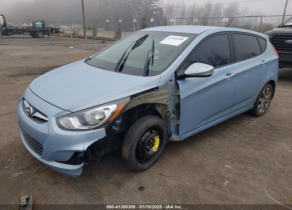 2013 HYUNDAI ACCENT VIN: KMHCU5AE3DU132009