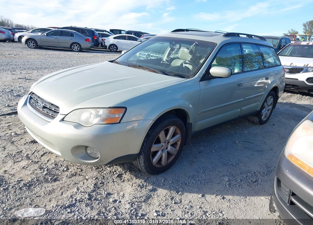 2006 SUBARU OUTBACK VIN: 4S4BP62C567326256