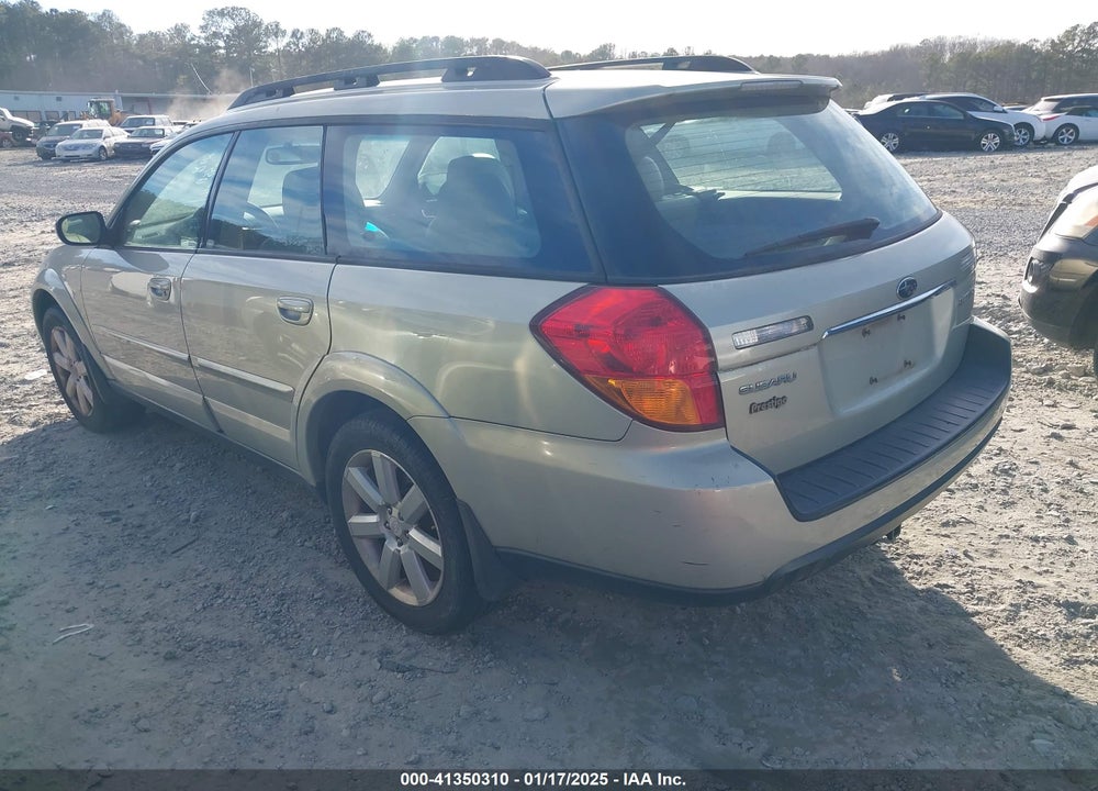 2006 SUBARU OUTBACK VIN: 4S4BP62C567326256