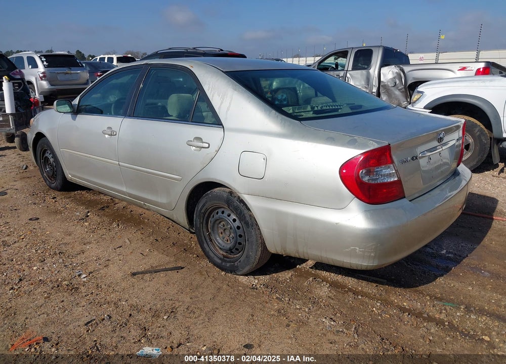 2002 TOYOTA CAMRY LE VIN: 4T1BE32K32U103107