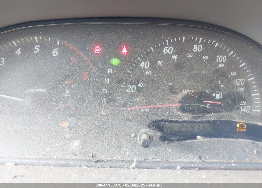 2002 TOYOTA CAMRY LE VIN: 4T1BE32K32U103107