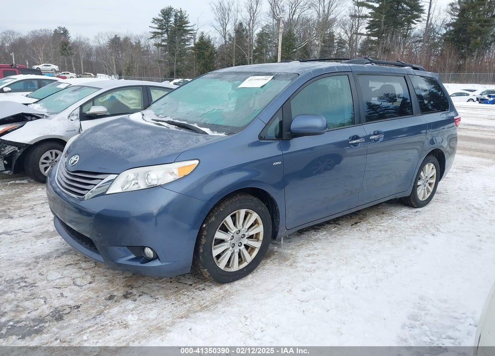 2017 TOYOTA SIENNA XLE LIMITED VIN: 5TDDZ3DC9HS159153