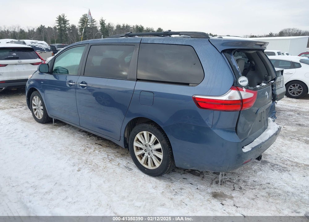 2017 TOYOTA SIENNA XLE LIMITED VIN: 5TDDZ3DC9HS159153
