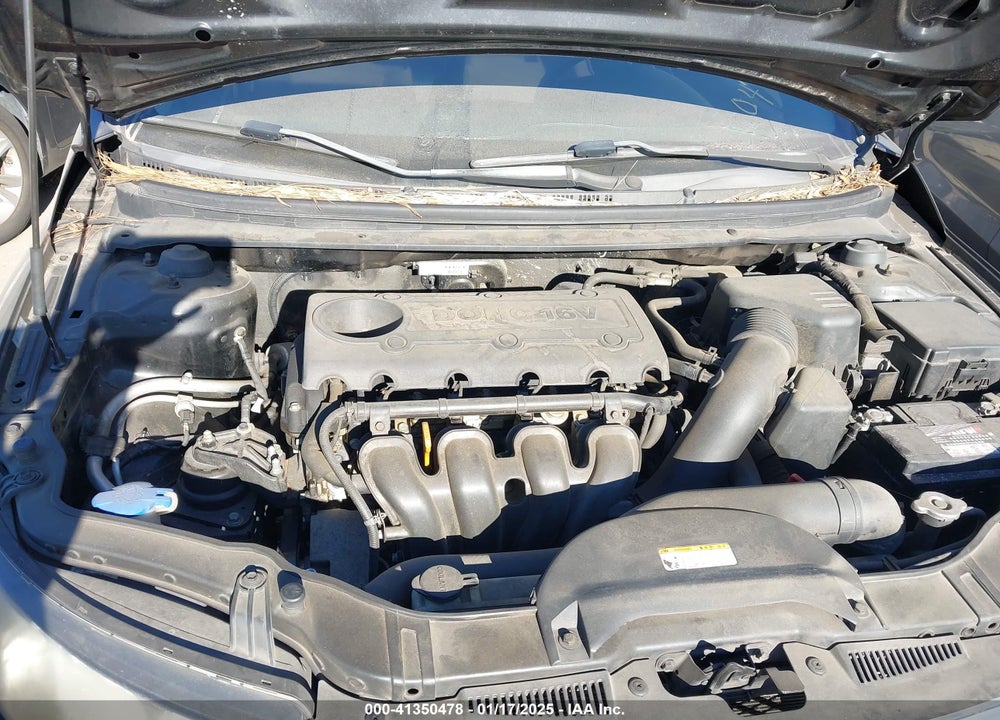 2010 KIA FORTE VIN: KNAFU4A22A5047795