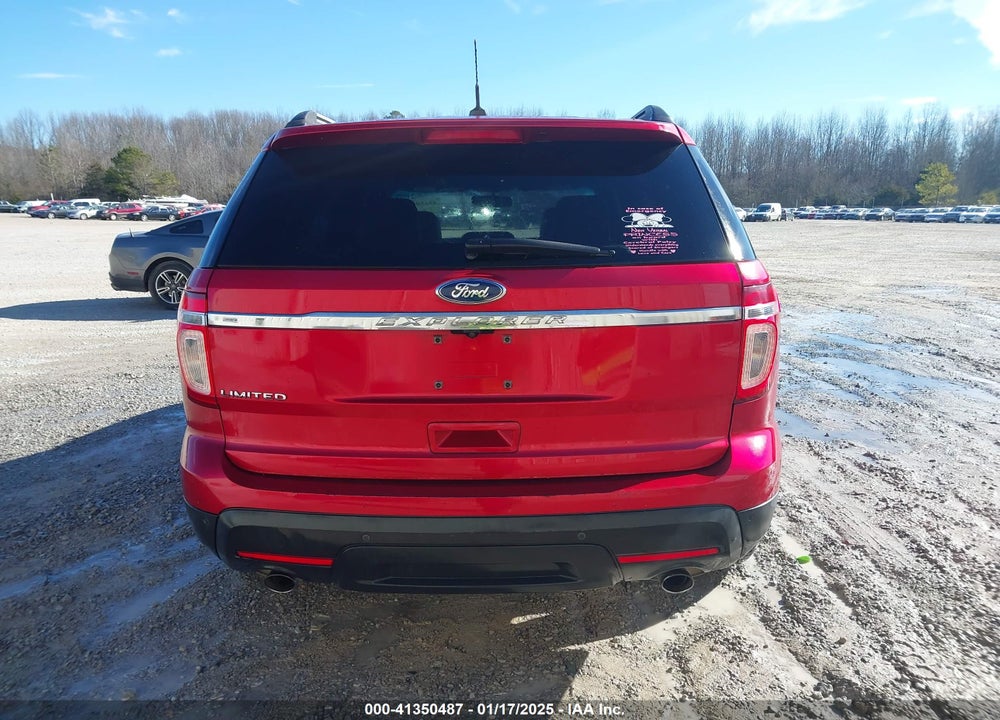 2011 FORD EXPLORER LIMITED VIN: 1FMHK7F84BGA13942