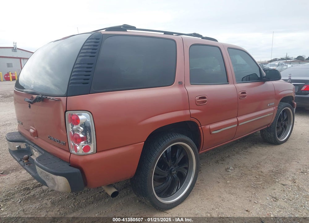 2000 CHEVROLET TAHOE ALL NEW LT VIN: 1GNEC13T6YJ166903
