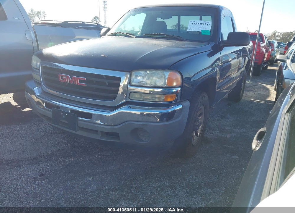 2005 GMC SIERRA 1500 VIN: 1GTEK14T75Z225206