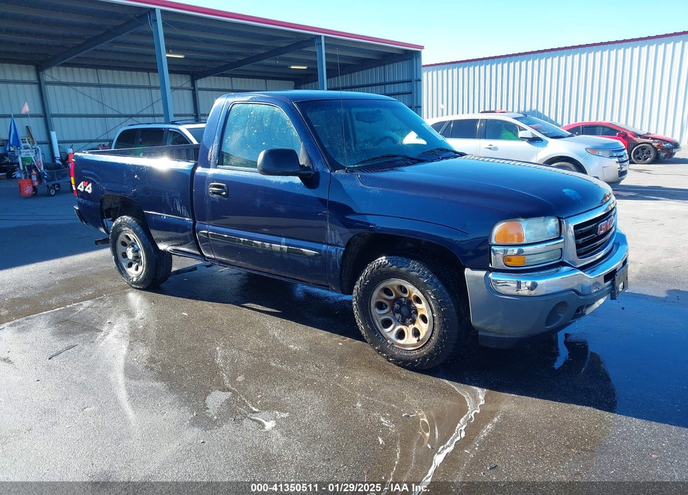2005 GMC SIERRA 1500 VIN: 1GTEK14T75Z225206