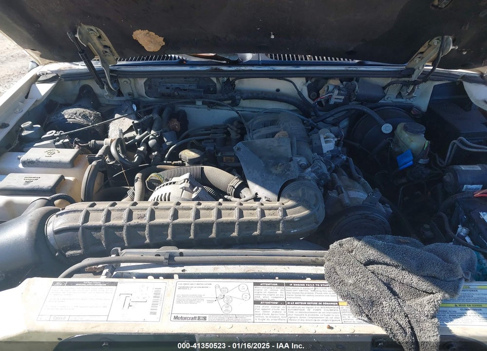 1996 FORD EXPLORER VIN: 1FMDU34X8TZA58416