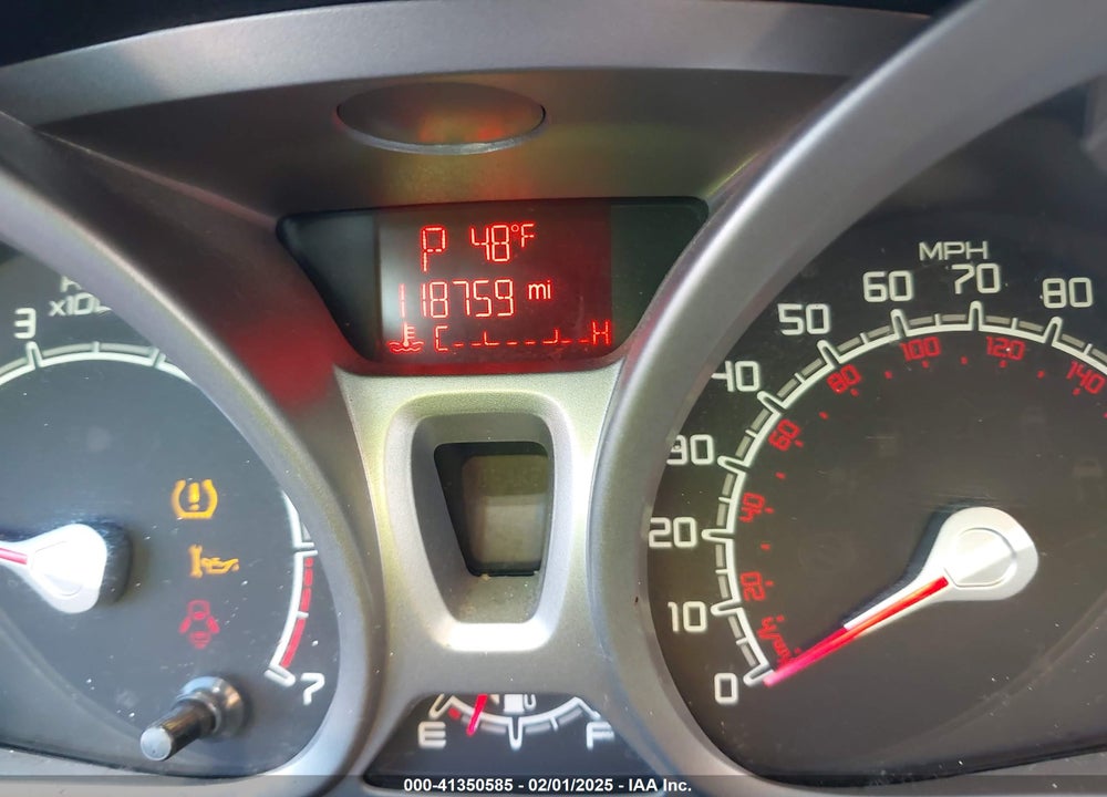 2013 FORD FIESTA VIN: 3FADP4BJ7DM204846